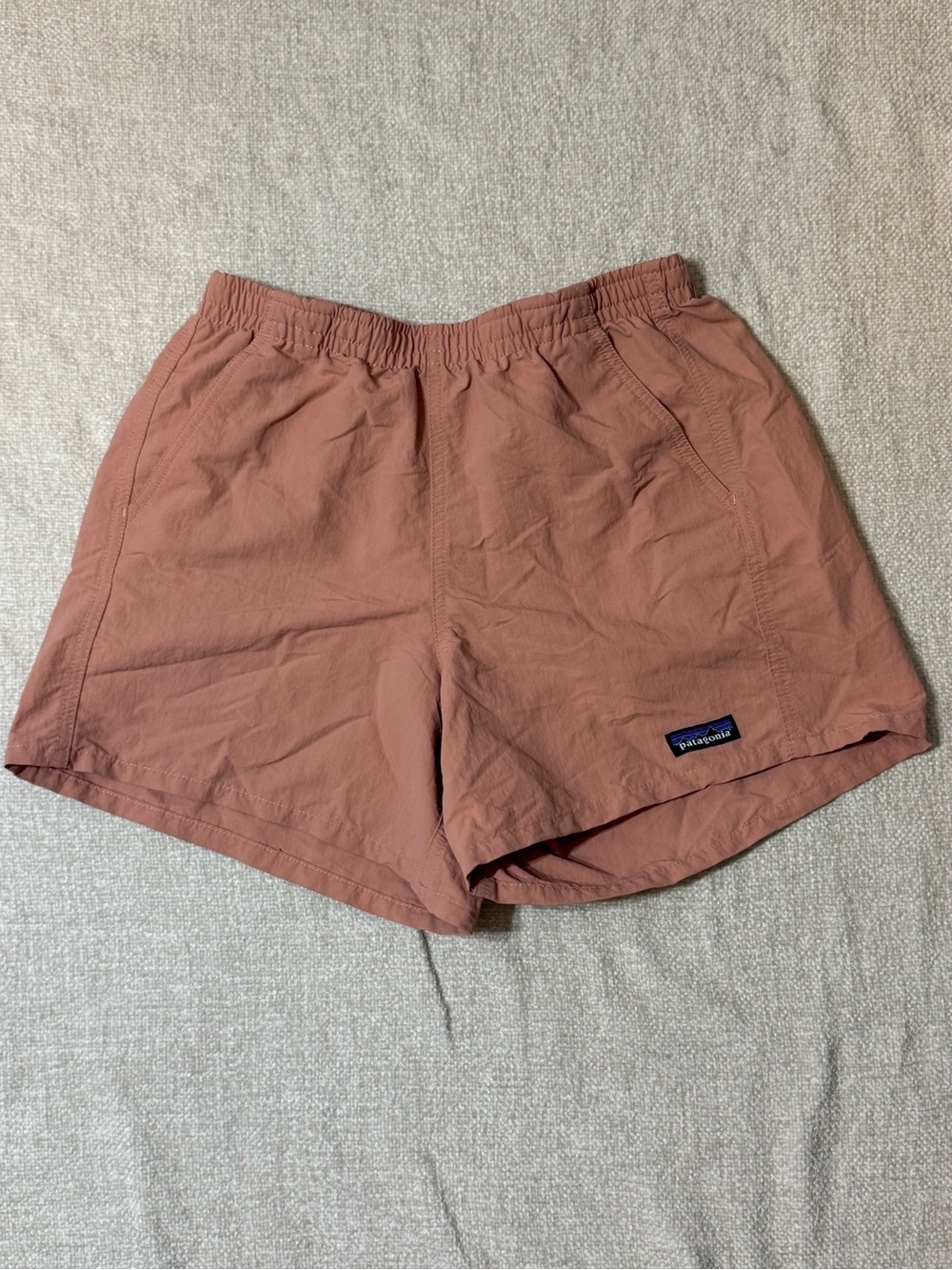 Patagonia Baggies 5” Shorts Mens S Dusty Pink Gorpcore Outdoor Hiking